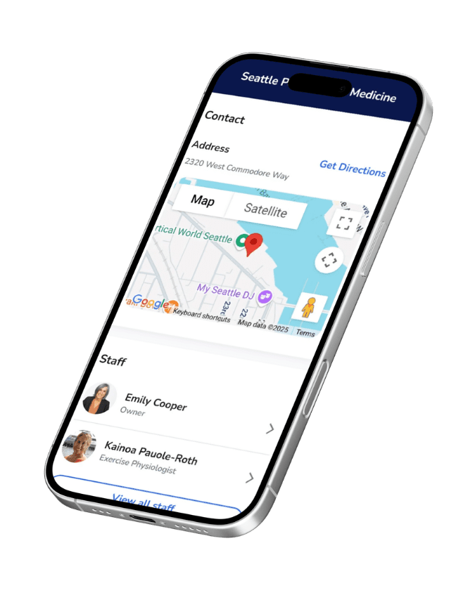 Seattle Performance Medicine App